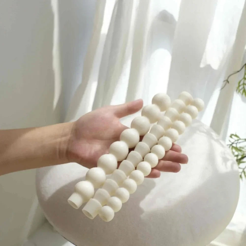 Bubble Pillar Acrylic Candle Mold – Geometry DIY Candle Making Tool ...